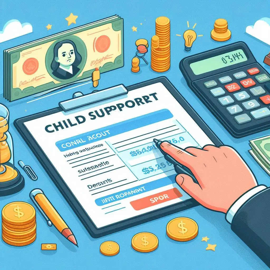 How to hide bank account from child support